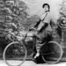 Qajar Lady Riding Bicycle