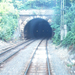 Déli pályaudvar alagútja vonatból-kintről