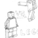 Minecraft VS. Lego