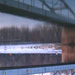 A szegedi Belvárosi -híd télen