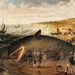 The whale beached between Scheveningen and Katwijk, January 1617