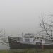 Ködben a kikötő